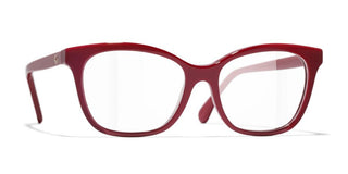 CHANEL CH 3463 women Red Rectangle Eyeglasses