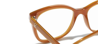 CHANEL CH 3463 women Brown Rectangle Eyeglasses