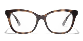 CHANEL CH 3463 women Brown Rectangle Eyeglasses