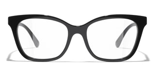 CHANEL CH 3463 women Black Rectangle Eyeglasses