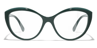 CHANEL CH 3464 women Green Cat Eye Eyeglasses