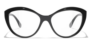 CHANEL CH 3464 women Black Cat Eye Eyeglasses