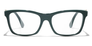 CHANEL CH 3465 women Green Rectangle Eyeglasses