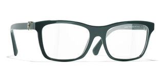 CHANEL CH 3465 women Green Rectangle Eyeglasses