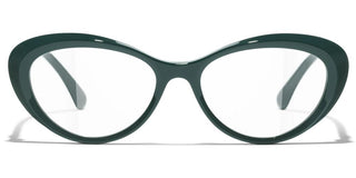 CHANEL CH 3466 women Green Cat Eye Eyeglasses