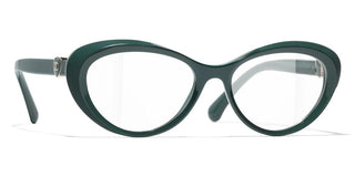 CHANEL CH 3466 women Green Cat Eye Eyeglasses