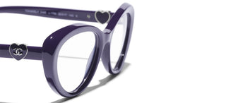 CHANEL CH 3466 women Violet Cat Eye Eyeglasses