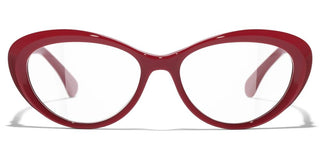 CHANEL CH 3466 women Red Cat Eye Eyeglasses