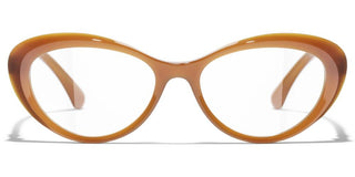 CHANEL CH 3466 women Brown Cat Eye Eyeglasses