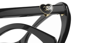 CHANEL CH 3466 women Black Cat Eye Eyeglasses