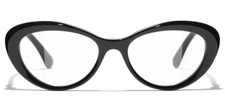 CHANEL CH 3466 women Black Cat Eye Eyeglasses