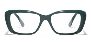 CHANEL CH 3467 women Green Rectangle Eyeglasses