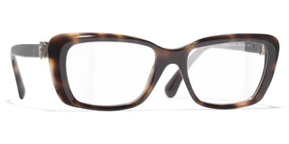 CHANEL CH 3467 women Brown Rectangle Eyeglasses