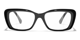 CHANEL CH 3467 women Black Rectangle Eyeglasses