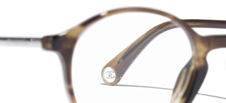 CHANEL CH 3468U women Brown Pantos Eyeglasses