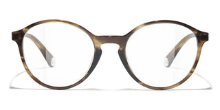 CHANEL CH 3468U women Brown Pantos Eyeglasses