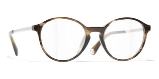 CHANEL CH 3468U women Brown Pantos Eyeglasses