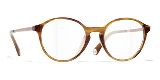 CHANEL CH 3468U women Brown Pantos Eyeglasses