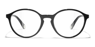 CHANEL CH 3468U women Black Pantos Eyeglasses