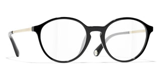 CHANEL CH 3468U women Black Pantos Eyeglasses