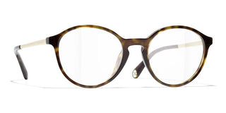 CHANEL CH 3468U women Brown Pantos Eyeglasses