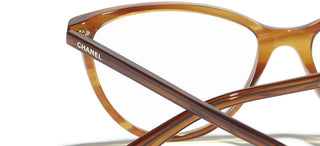 CHANEL CH 3470U women Brown Visor Eyeglasses