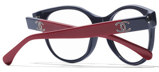 CHANEL CH 3471 women Blue Pantos Eyeglasses