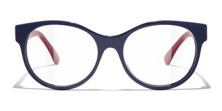 CHANEL CH 3471 women Blue Pantos Eyeglasses