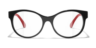 CHANEL CH 3471 women Black Pantos Eyeglasses