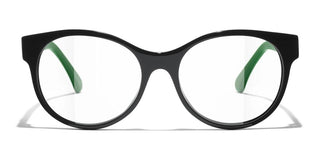 CHANEL CH 3471 women Black Pantos Eyeglasses