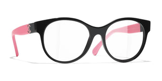 CHANEL CH 3471 women Black Pantos Eyeglasses