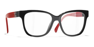 CHANEL CH 3472 women Black Square Eyeglasses