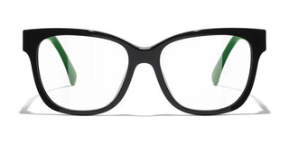 CHANEL CH 3472 women Black Square Eyeglasses