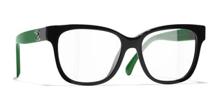 CHANEL CH 3472 women Black Square Eyeglasses