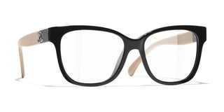 CHANEL CH 3472 women Black Square Eyeglasses