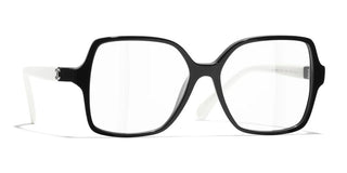 CHANEL CH 3473 women Black Square Eyeglasses