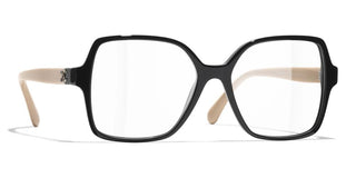 CHANEL CH 3473 women Black Square Eyeglasses