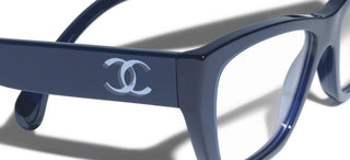 CHANEL CH 3474 women Blue Cat Eye Eyeglasses