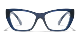 CHANEL CH 3474 women Blue Cat Eye Eyeglasses