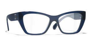 CHANEL CH 3474 women Blue Cat Eye Eyeglasses