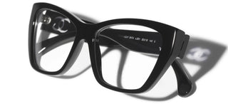 CHANEL CH 3474 women Black Cat Eye Eyeglasses