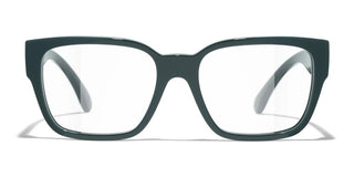 CHANEL CH 3475 women Green Square Eyeglasses