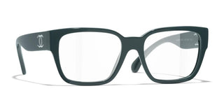 CHANEL CH 3475 women Green Square Eyeglasses