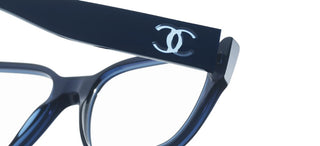 CHANEL CH 3475 women Blue Square Eyeglasses