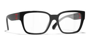 CHANEL CH 3475 women Black Square Eyeglasses