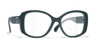 CHANEL CH 3476 women Green Butterfly Eyeglasses