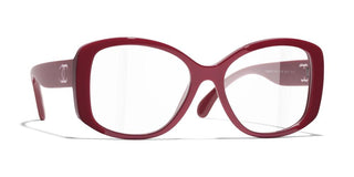 CHANEL CH 3476 women Red Butterfly Eyeglasses