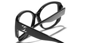 CHANEL CH 3476 women Black Butterfly Eyeglasses