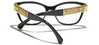 CHANEL CH 3477 women Black Cat Eye Eyeglasses