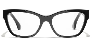 CHANEL CH 3477 women Black Cat Eye Eyeglasses